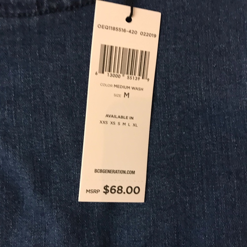 BCB GENERATION DENIM MEDIUM TOP NEW - Picture 4 of 9